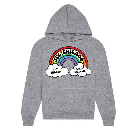 Rainbow JCC Am Shalom hoodie