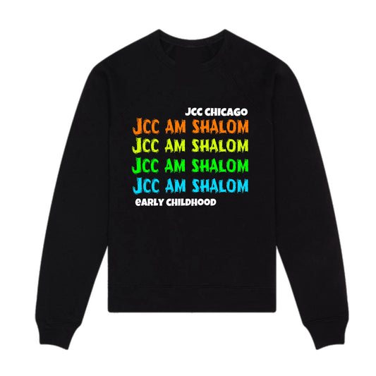 Neon JCC Am Shalom crewneck