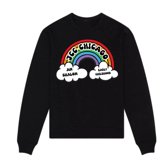 Rainbow JCC Am Shalom crewneck