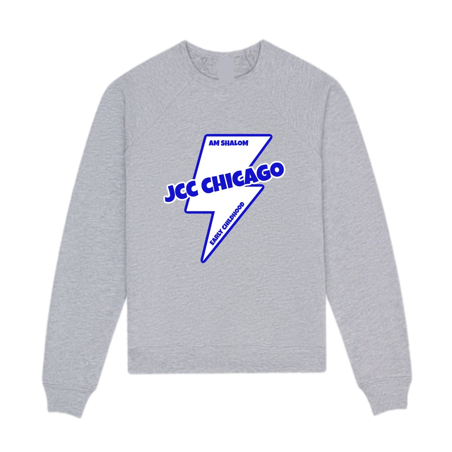 JCC Am Shalom bolt crewneck