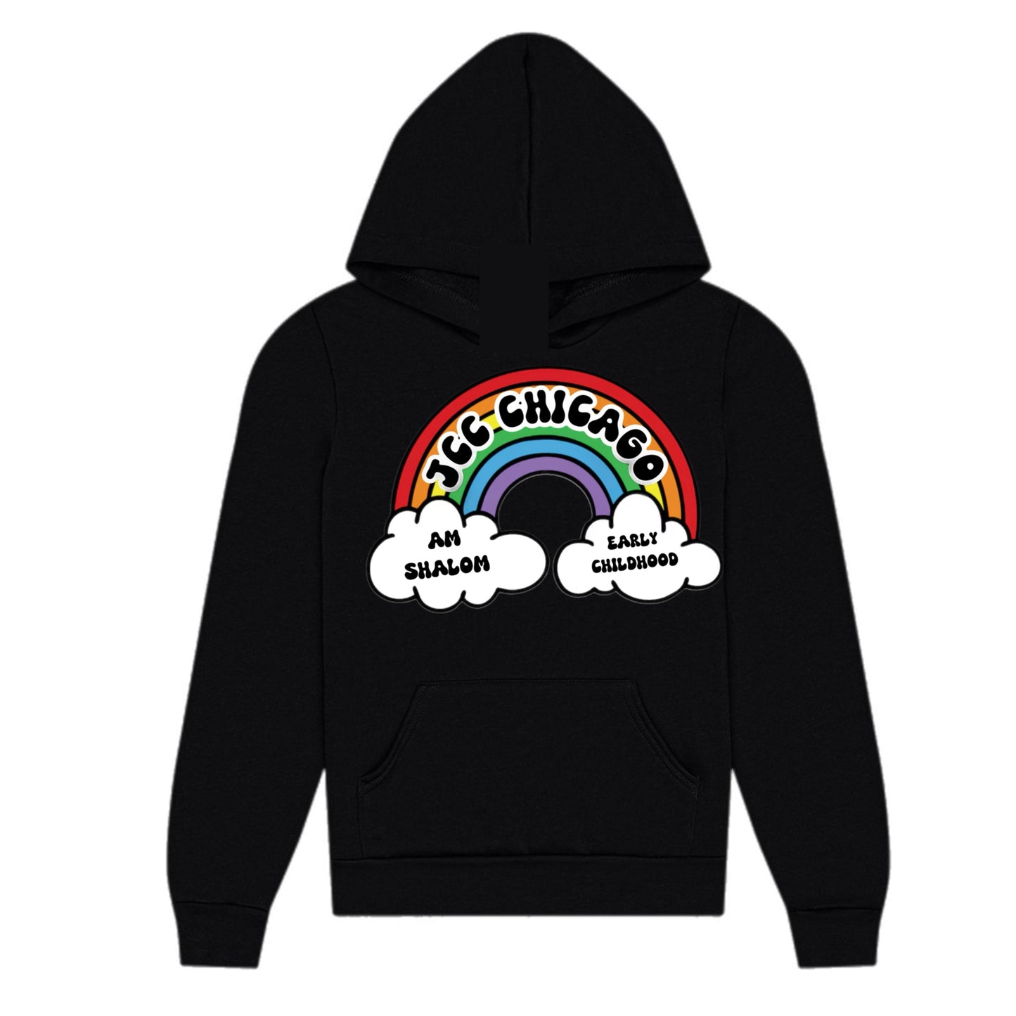 Rainbow JCC Am Shalom hoodie