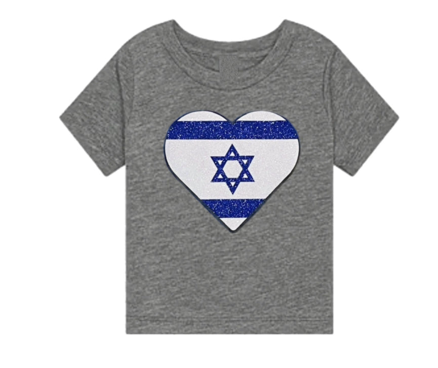 Girls Israel shirt