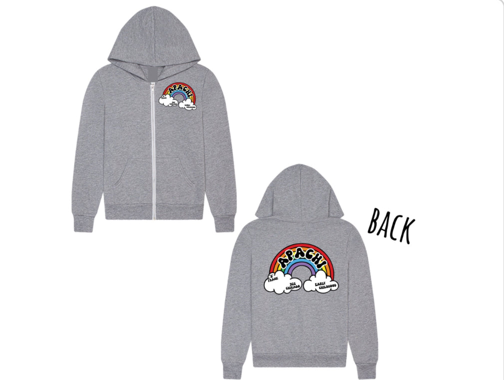 Rainbow APACHI zip hoodie