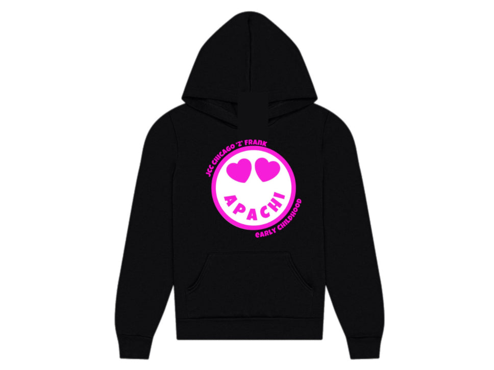 Pink emoji APACHI hoodie