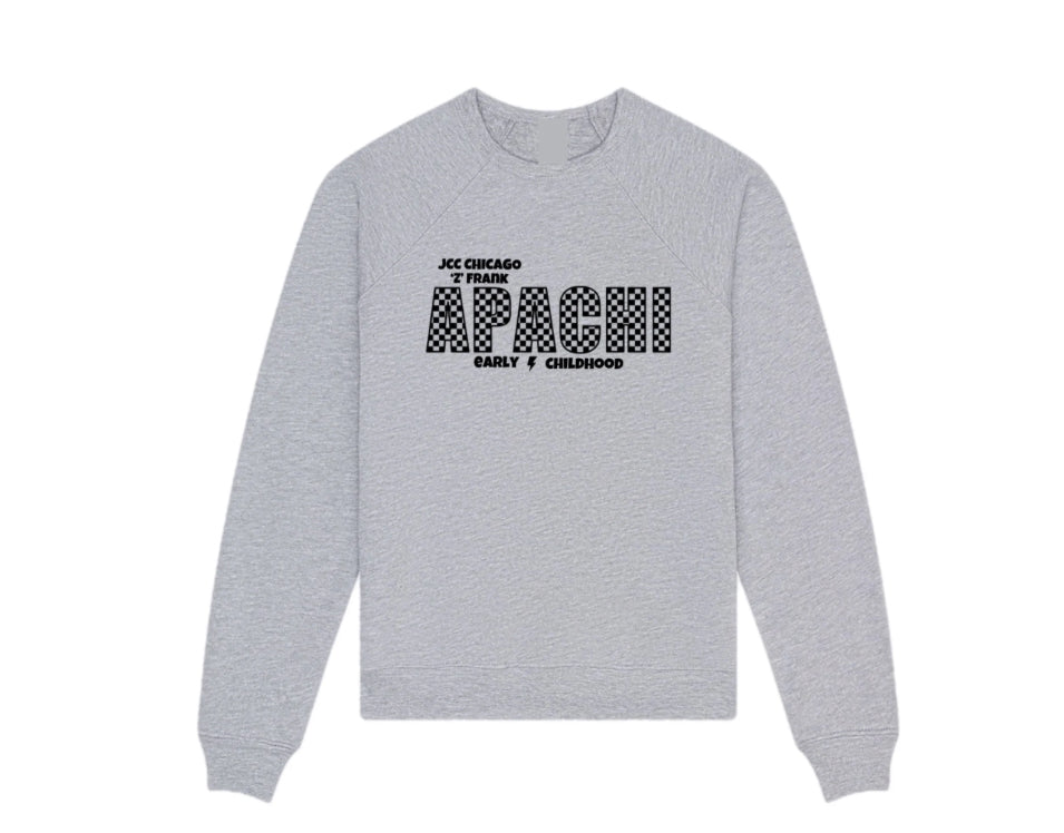 Checkered APACHI crewneck