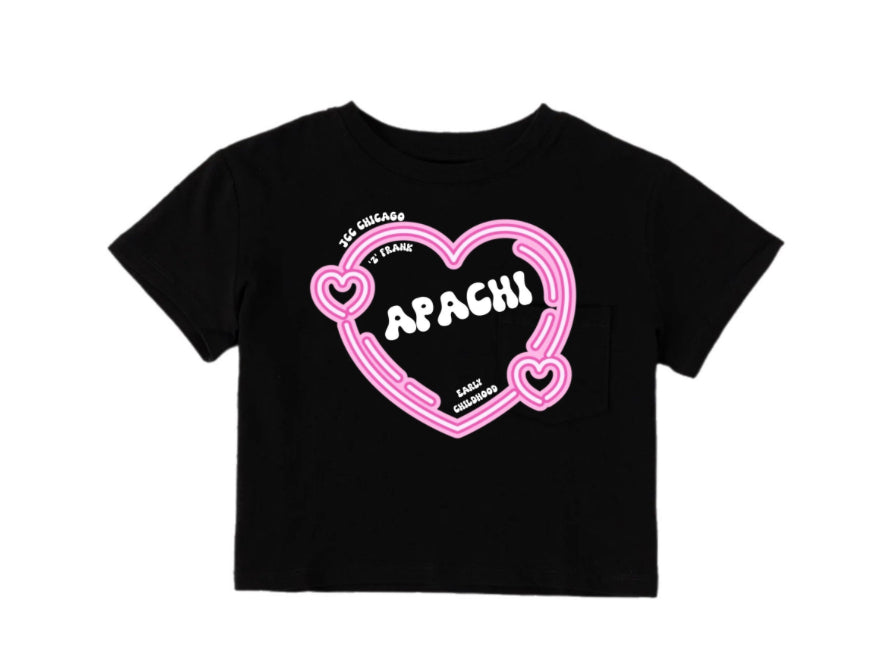 APACHI heart tee