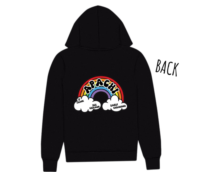 Rainbow APACHI zip hoodie