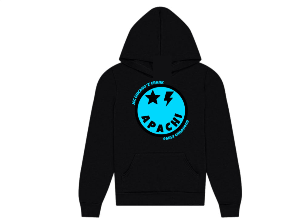 Blue emoji APACHI hoodie