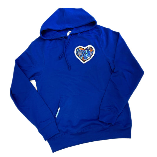 Israel hoodie (blue)- womens