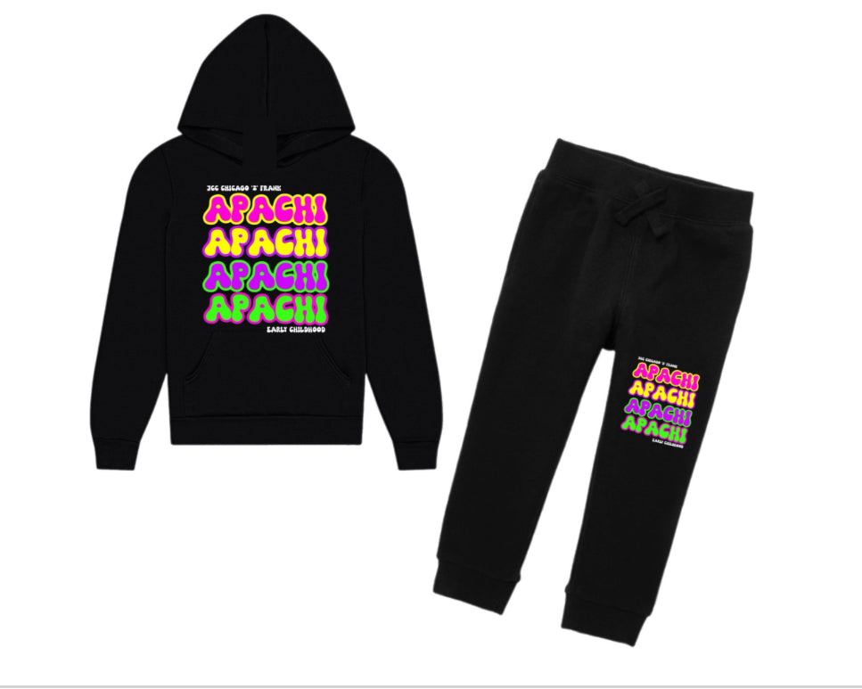 Girls neon APACHI joggers