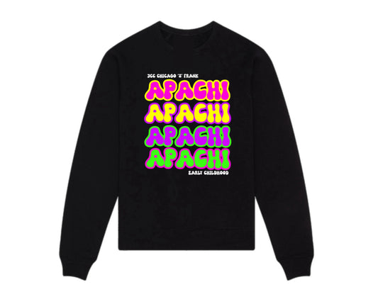 Girls neon APACHI crewneck