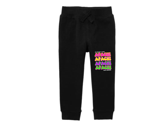 Girls neon APACHI joggers