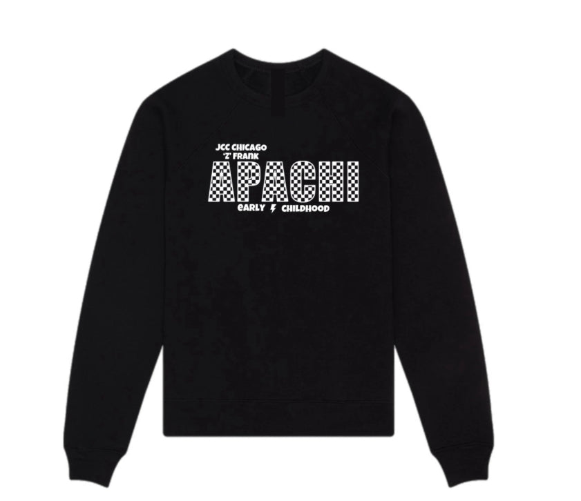 Checkered APACHI crewneck