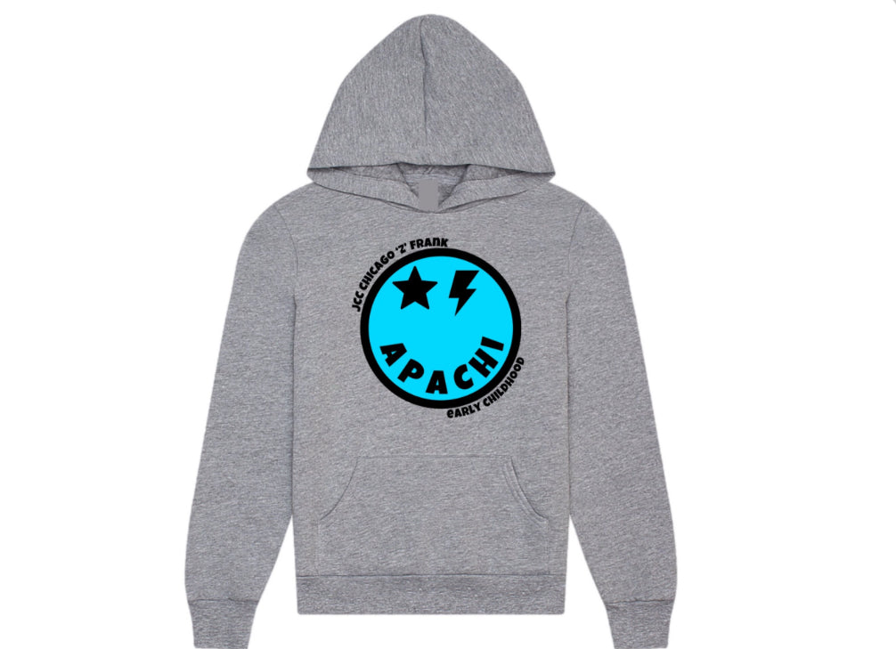 Blue emoji APACHI hoodie