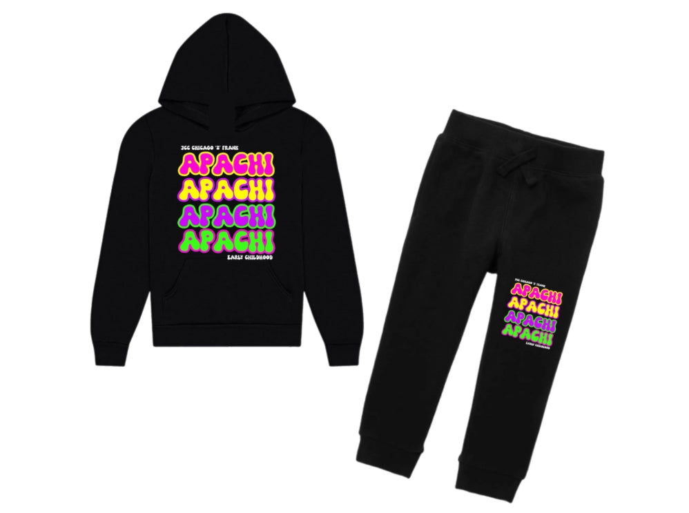 Girls neon APACHI hoodie