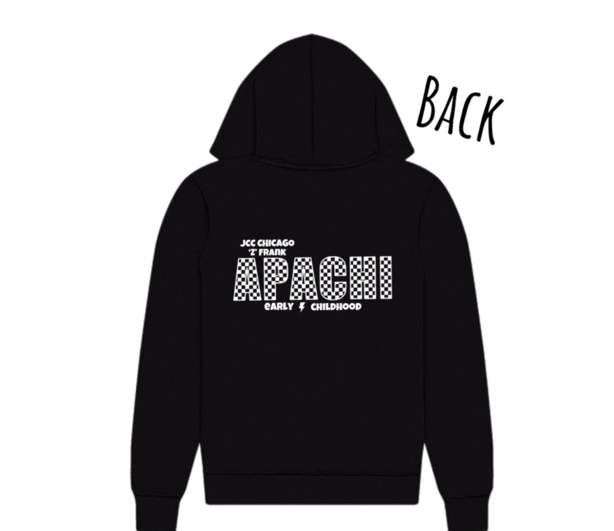 Checkered APACHI zip hoodie