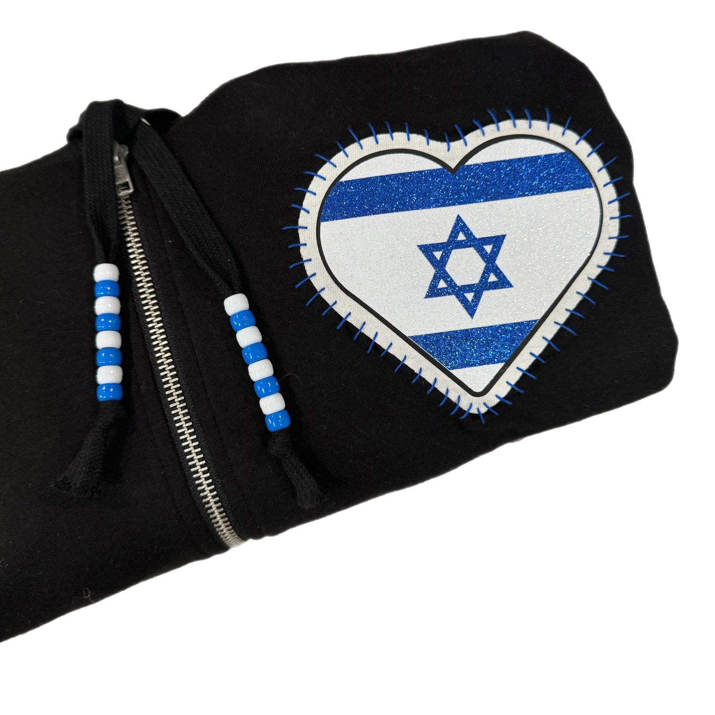 Women’s Israel zip hoodie