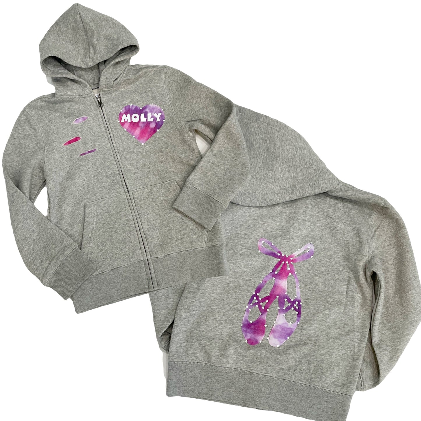 Dance zip hoodie