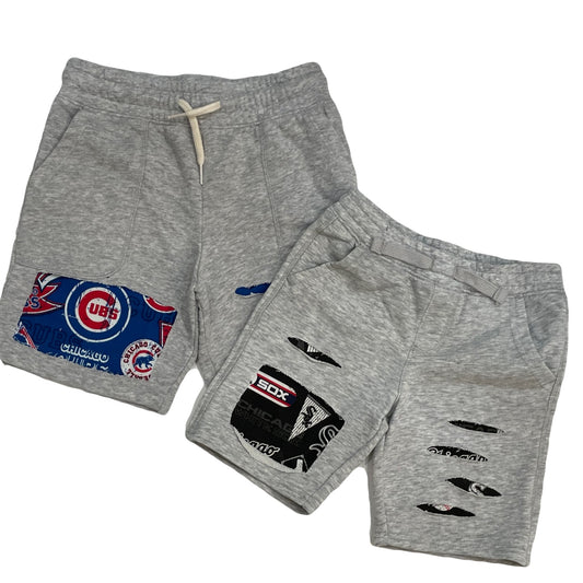 Baseball shorts Chicago baseball shorts Chicago Cubs shorts White Sox