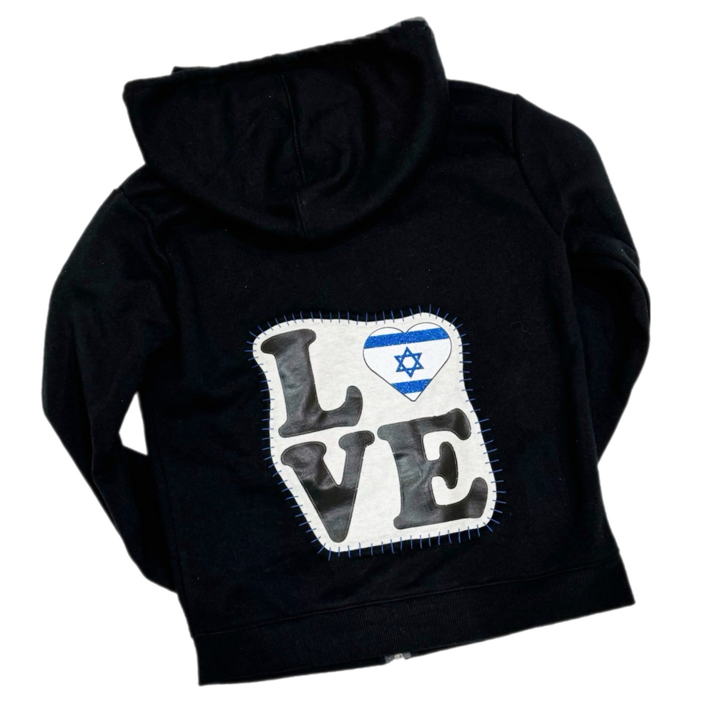 Women’s Israel zip hoodie