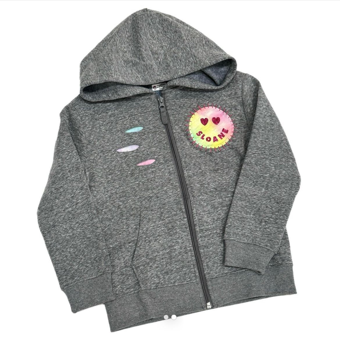 Emoji zip hoodie