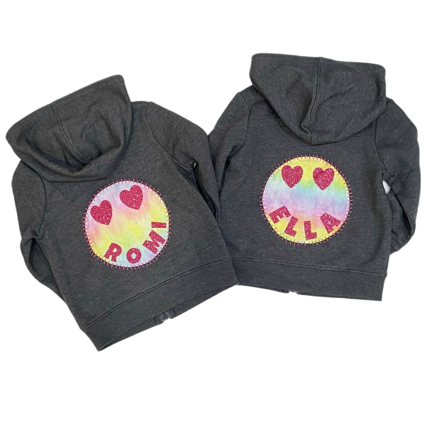 Emoji zip hoodie